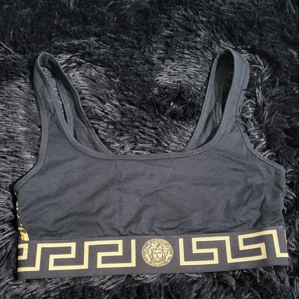 Versace Greca Sports Bra